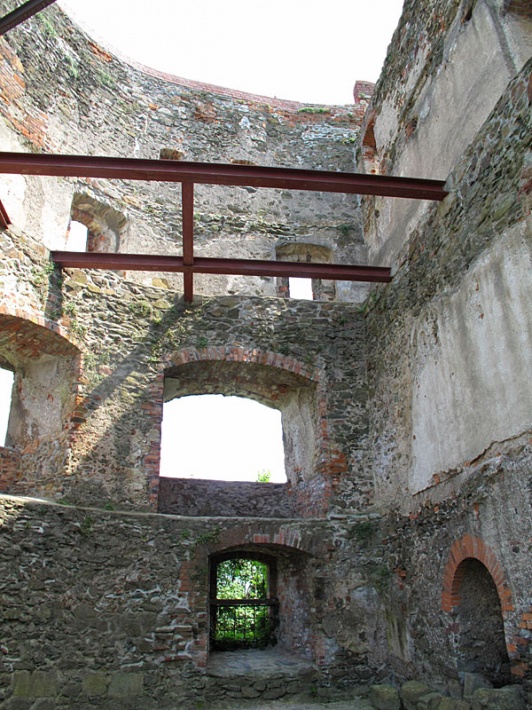 zamek Bolków - wnętrze pałacu książęcego