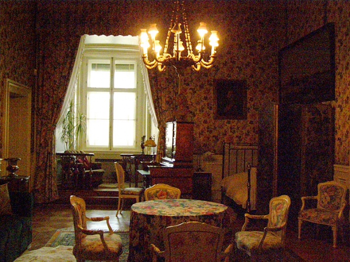 zamek w Pszczynie - I piętro, pokój Reussów