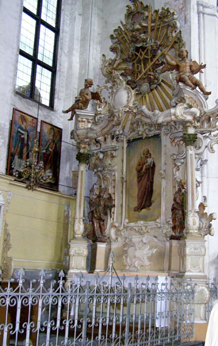 Katedra świętych Janów w Toruniu - ołtarz w kaplicy św. Józefa