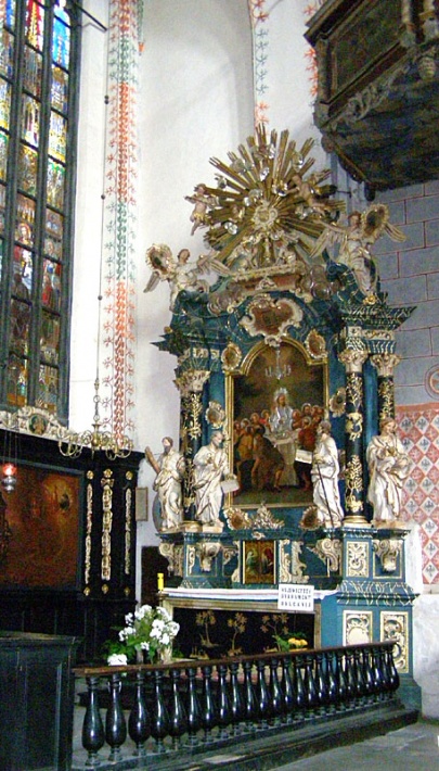 Katedra świętych Janów w Toruniu - ołtarz w kaplicy Bożego Ciała