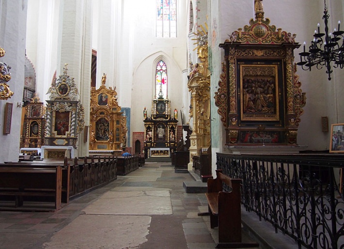 Katedra świętych Janów w Toruniu - nawa południowa