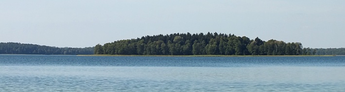 Jezioro Dejguny - wyspa