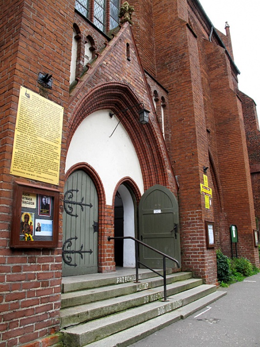 kościół św. Jacka w Słupsku - portal