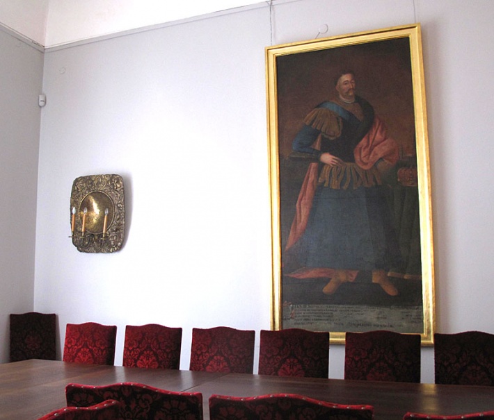 Zamek w Baranowie Sandomierskim - Sala Portretowa, portret króla Polski Jana III Sobieskiego