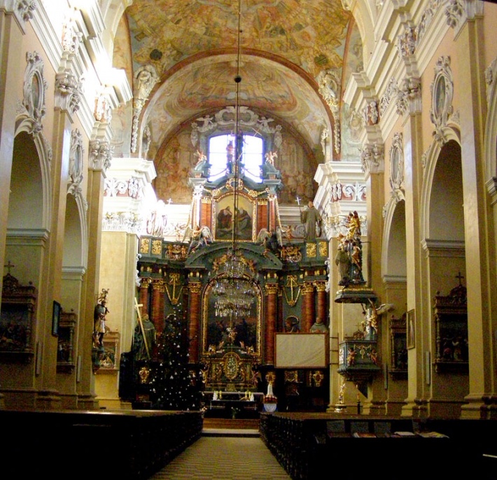 Przemęt - kościół NMP i św. Jana Chrzciciela, wnętrze