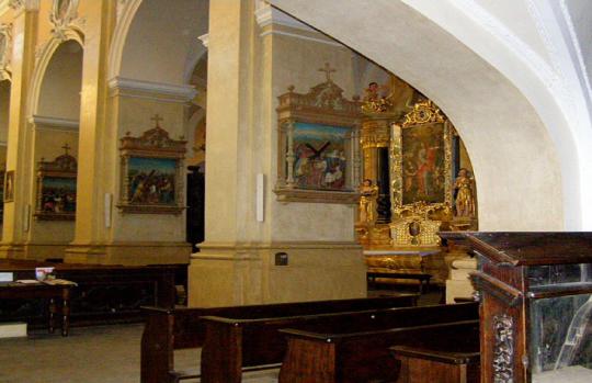 Przemęt - kościół NMP i św. Jana Chrzciciela, wnętrze