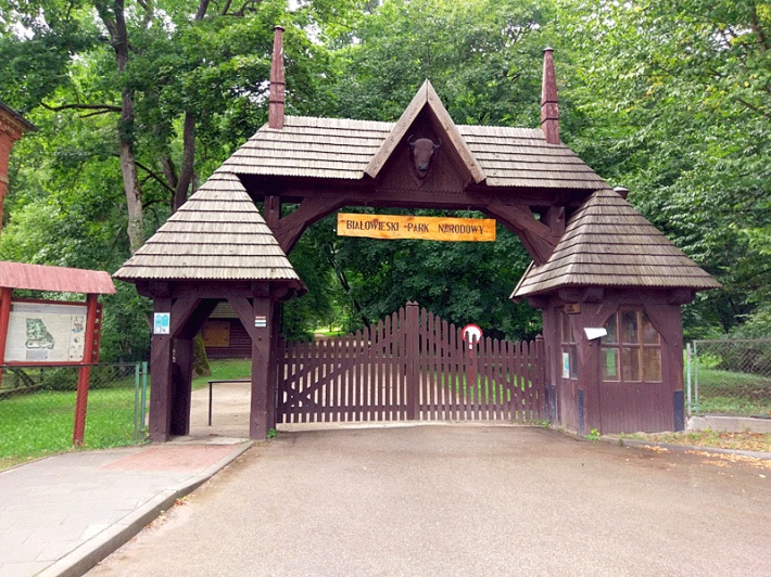Brama do Białowieskiego Parku Narodowego