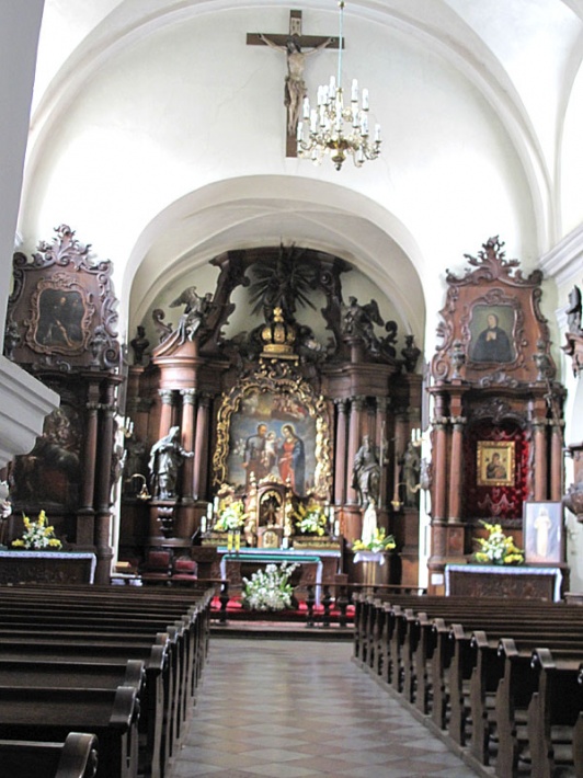 kościół poreformacki w Kaliszu - wnętrze
