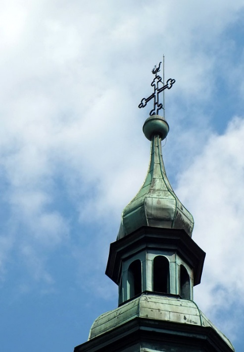 Kościół św. Jana w Pińczowie - zwieńczenie wieżyczki sygnaturki