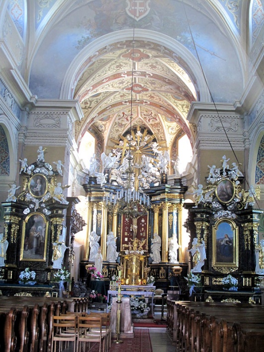 Kościół św. Jana w Pińczowie - wnętrze