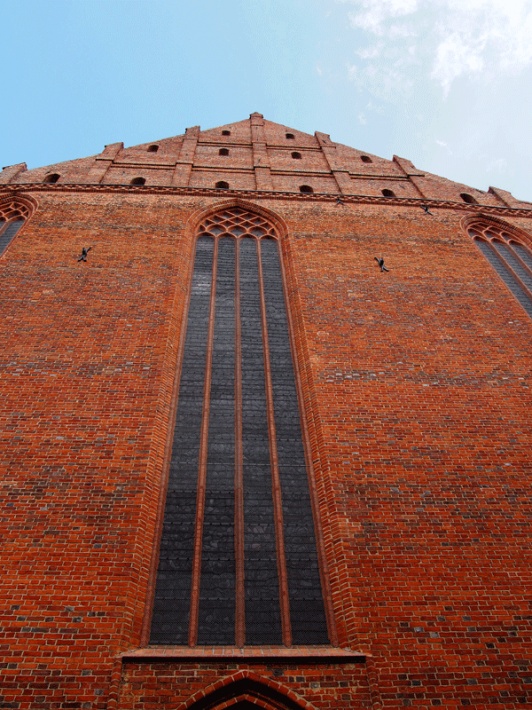 Kościół Marii Panny w Toruniu - elewacja zachodnia