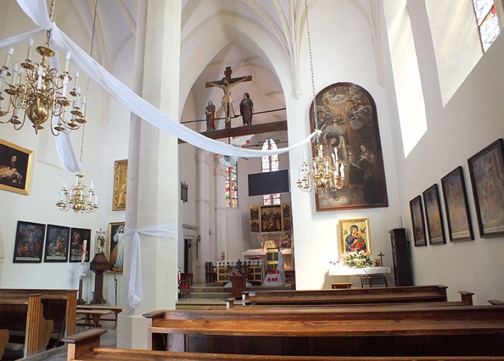 Kościół św. Władysława w Szydłowie - wnętrze