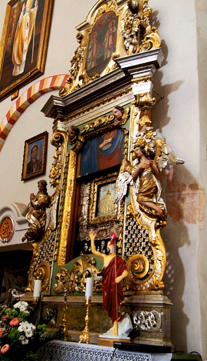 Bazylika Świętej Trójcy w Strzelnie - odsłanianie cudownego obrazu
