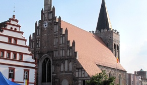 Lubsko – kościół farny Nawiedzenia NMP