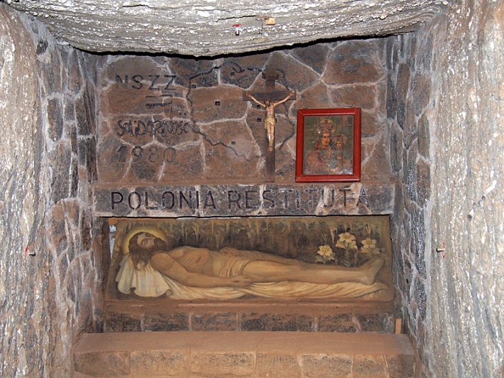 Kopalnia soli w Bochni - kaplica Matki Bożej Bocheńskiej