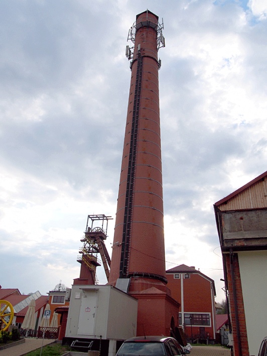 Kopalnia soli w Bochni - zabudowania nadszybia Campi