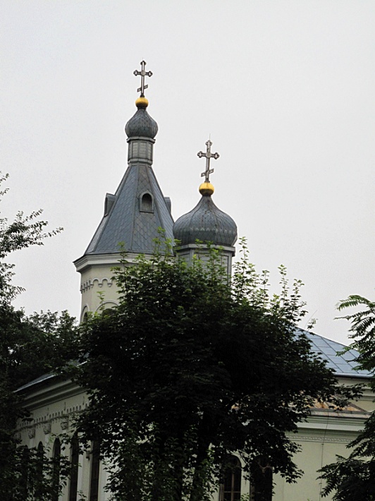 Kalisz - cerkiew Św. Apostołów Piotra i Pawła, kopuły świątyni