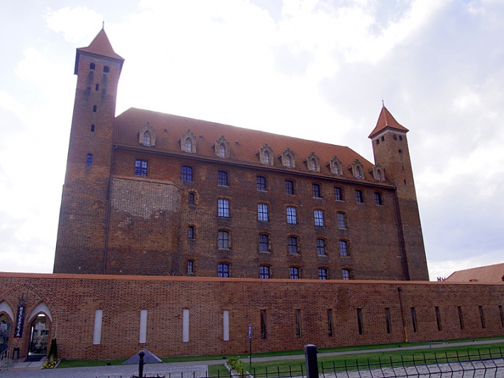 zamek krzyżacki w Gniewie - elewacja północna
