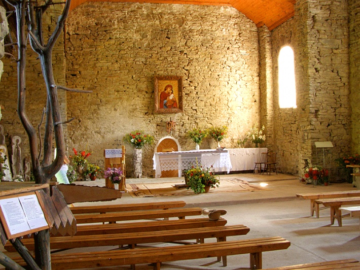 Łopienka - wnętrze cerkwi