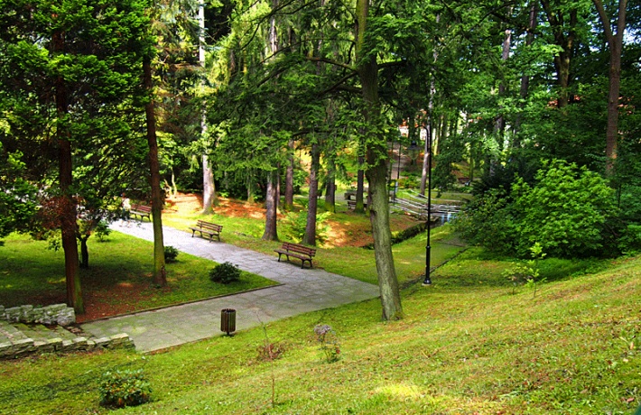 Park Zdrojowy w Głuchołazach