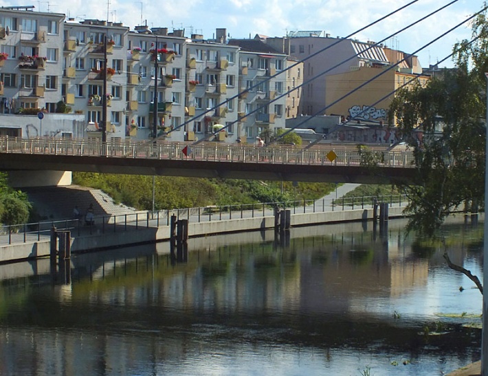 rzeka Brda w Bydgoszczy