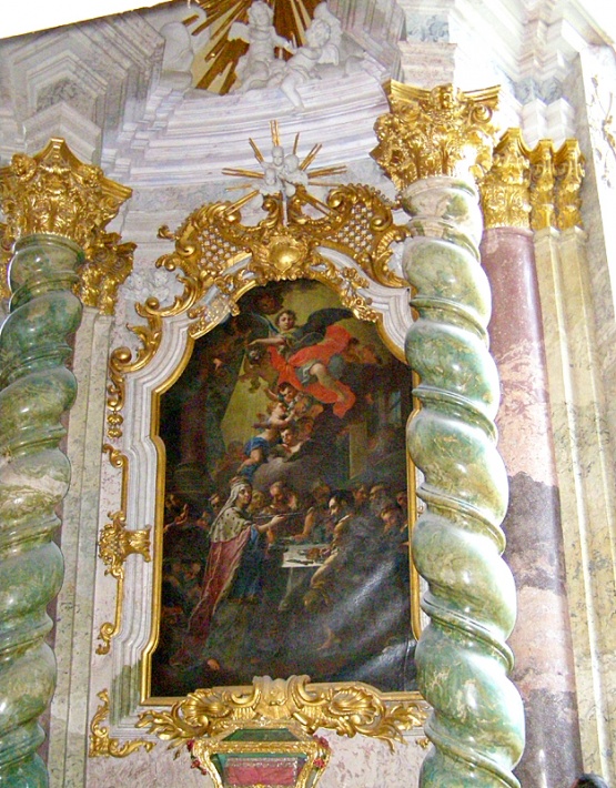 Bazylika Wniebowzięcia NMP - mauzoleum Piastów, ołtarz św. Jadwigi