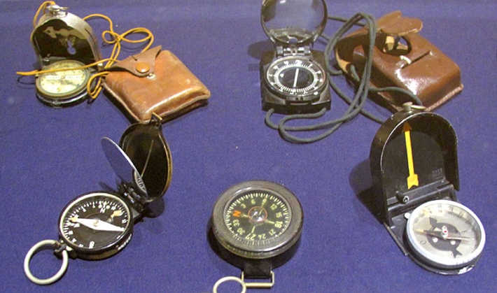 Muzeum WP - kompasy, busole