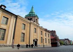 Toruń - kościół akademicki Ducha Świętego, elewacja południowa
