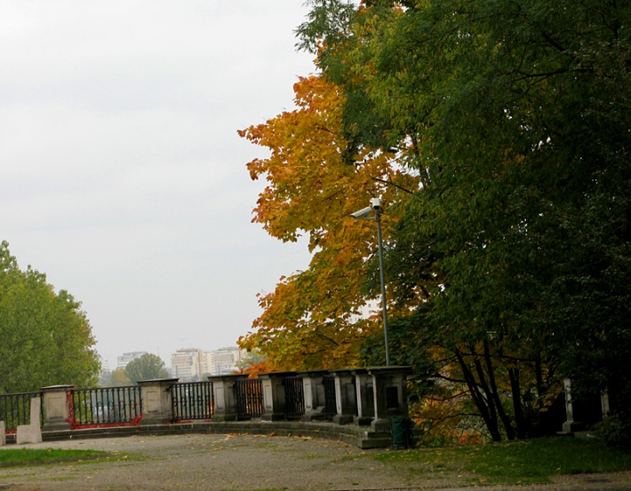 Pałac Królikarnia w Warszawie - taras widokowy