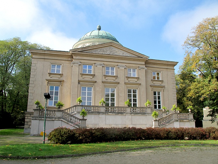 Pałac Królikarnia w Warszawie - elewacja południowa