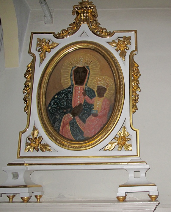 kościół NMP w Kampinosie - feretron Matki Bożej Częstochowskiej