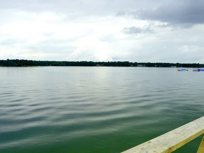 Jezioro Białe w Okunince