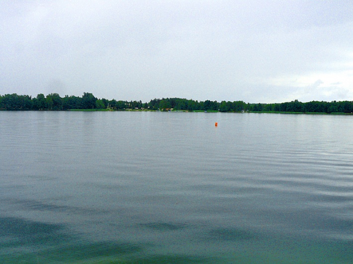 Jezioro Białe w Okunince