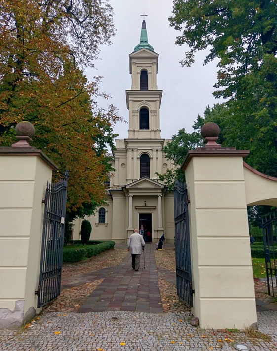 Kielce - kościół św. Wojciecha, zbudowany na miejscu pierwotnej świątyni