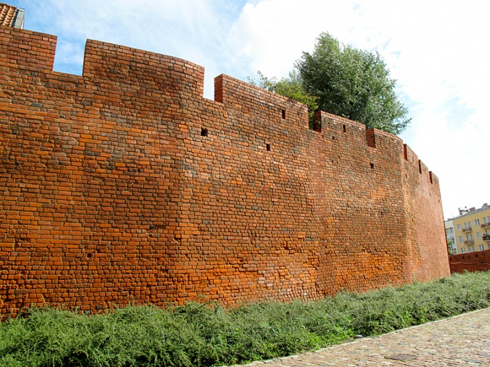 Warszawa - wewnętrzny mur południowy
